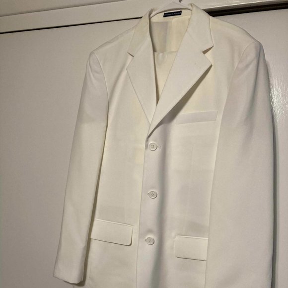 Vittorio St. Angelo, Off-White Suit, 42L - Picture 5 of 8